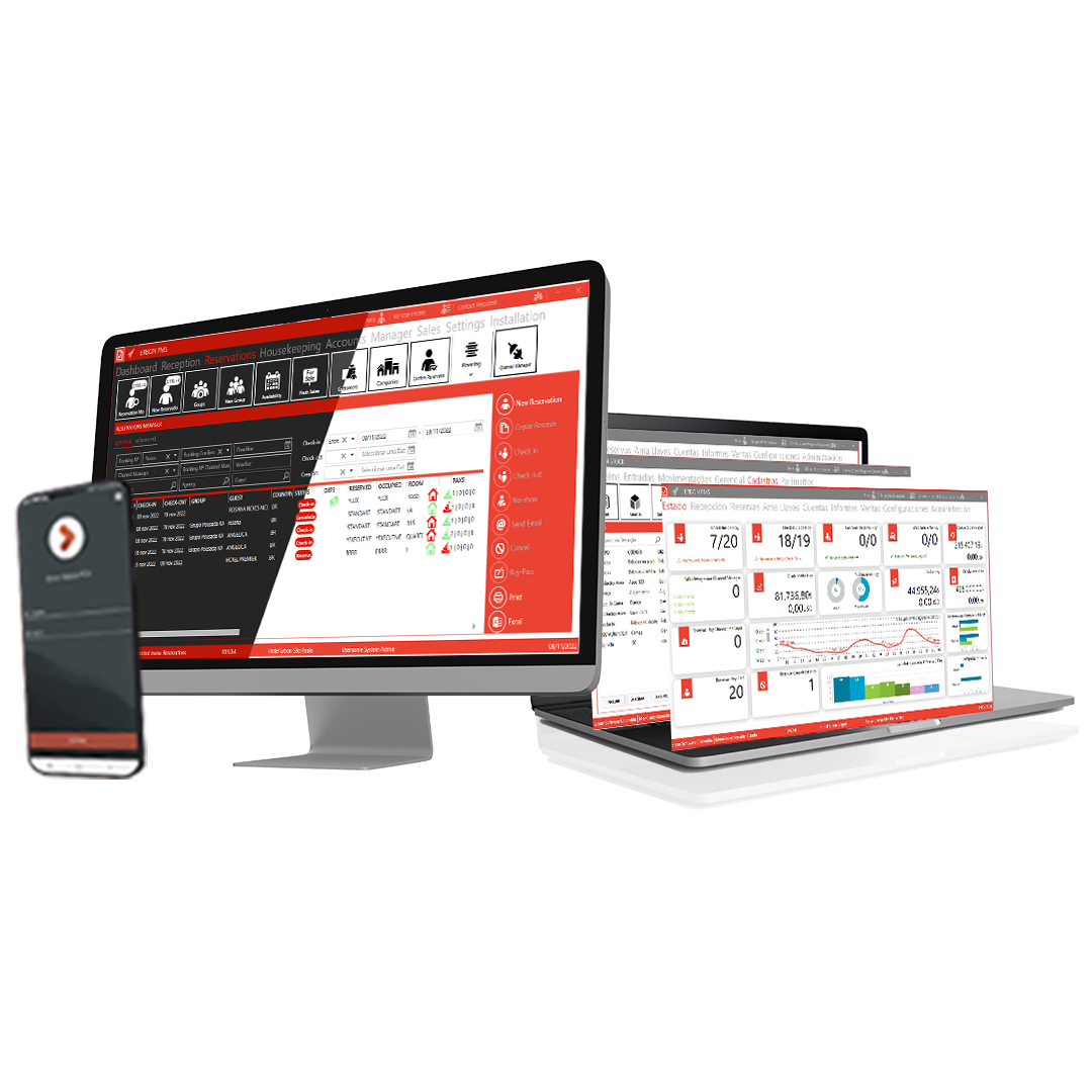 screenshot of Erbon Hospitality